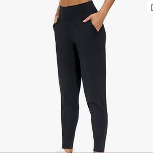 Black joggers with pockets